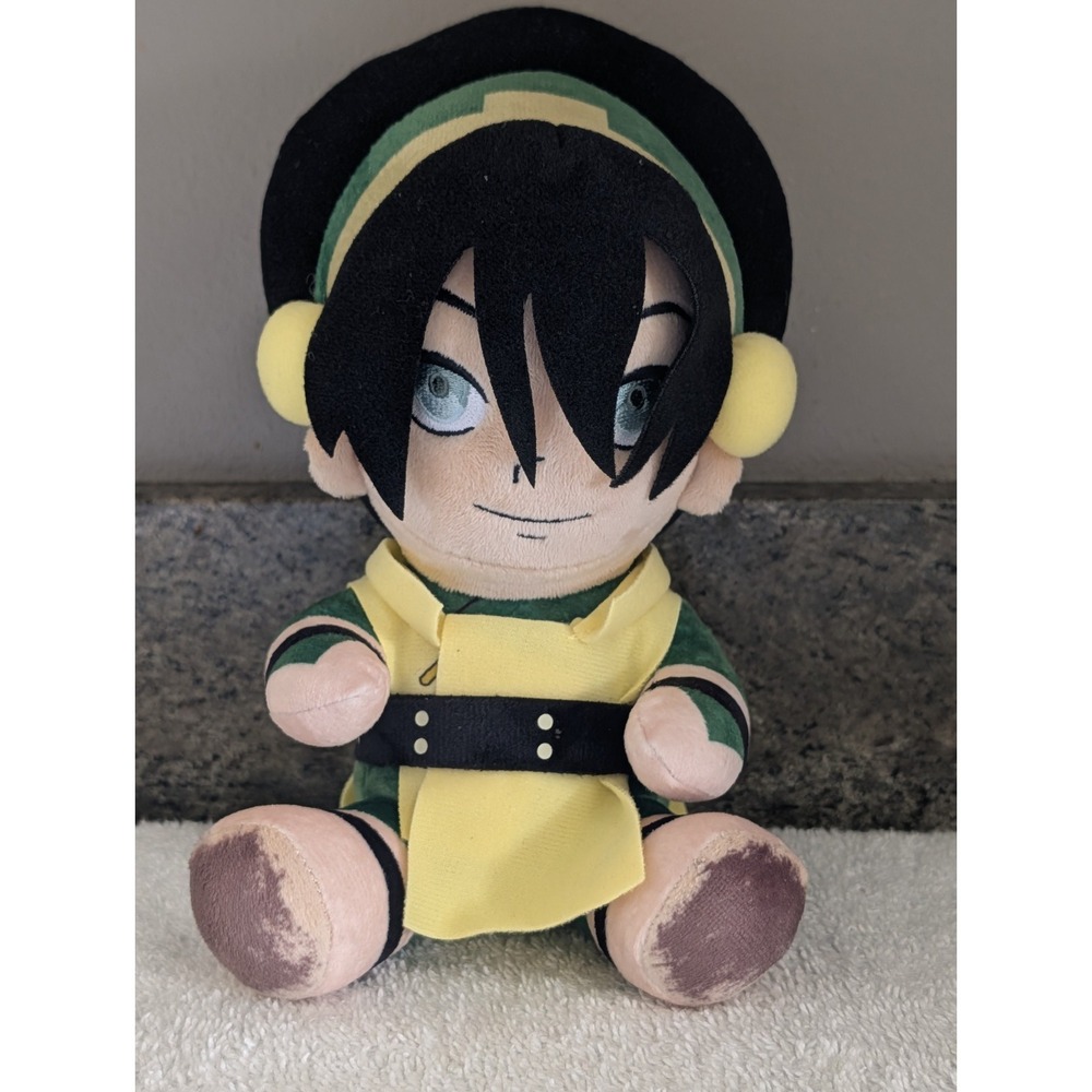 Avatar The Last Airbender Toph Plush Doll Nickelodeon 2023 Anime 9" Earth Bender